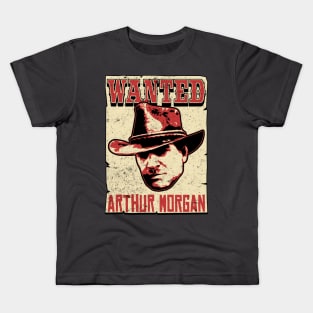 Wanted Arthur Morgan Kids T-Shirt